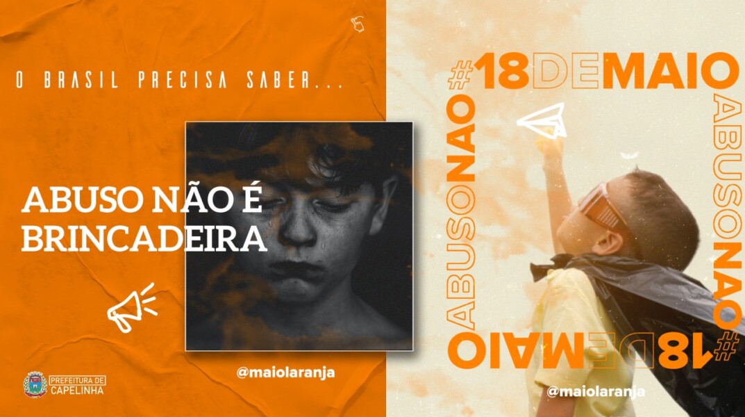 MAIO LARANJA - ABUSO INFANTIL