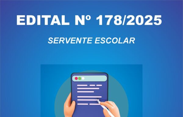 EDITAL Nº 178/2025