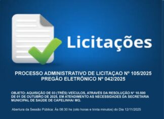 PROCESSO ADMINISTRATIVO DE LICITAÇAO Nº 105/2025PREGÃO ELETRÔNICO Nº 042/2025