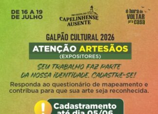 GALPÃO CULTURAL 2026 🎨🎻🪕